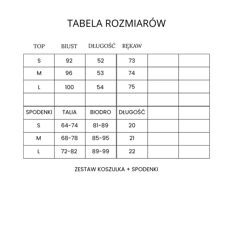 Zestaw koszulka i spodenki