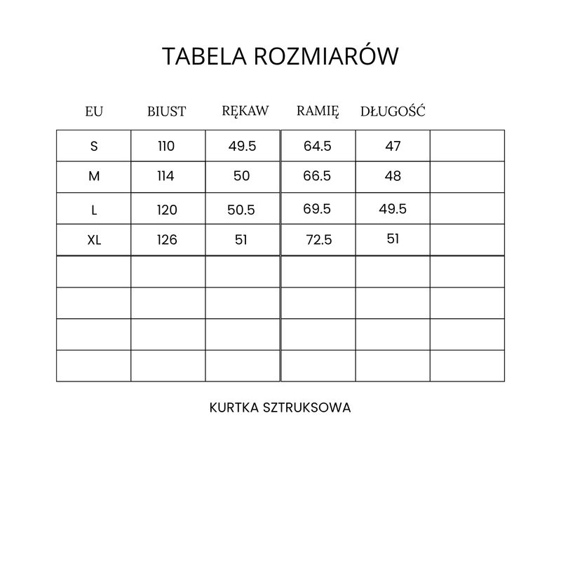 Kurtka sztruksowa